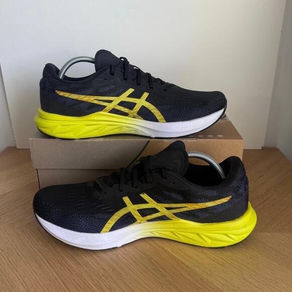 Asics Dynablast 3 Black /Lime Zest Men Running Sneakers - SZ 11 - Picture 11 of 13